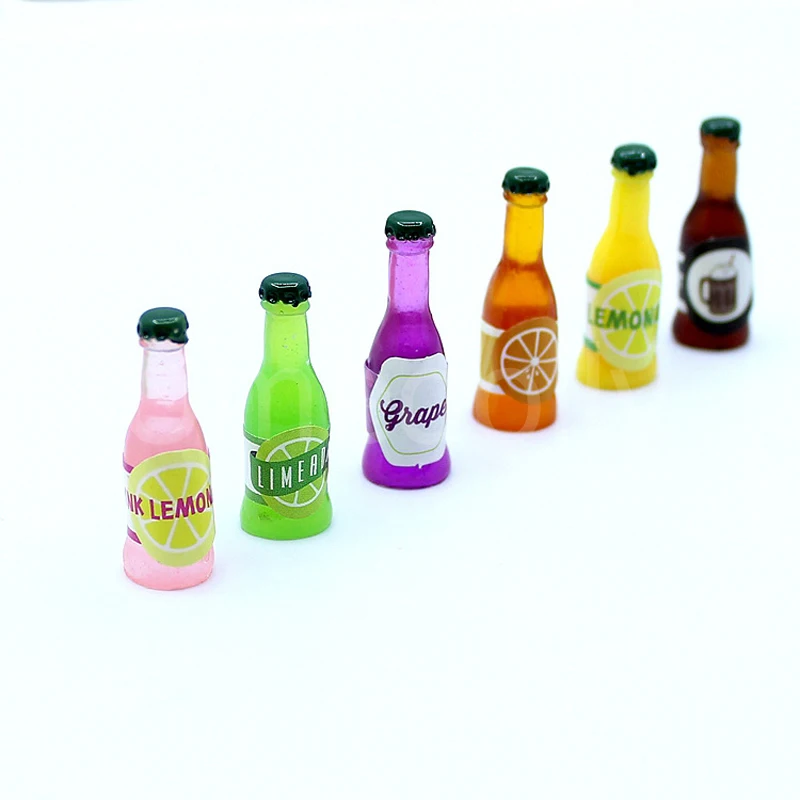5pcs 16 Miniature Dollhouse Cocktail Wine Drinks For Blyth Bjd Barbi