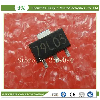 

(1000pcs/lot) SOT-89 5V 79L05 three terminal voltage regulator chip high quality