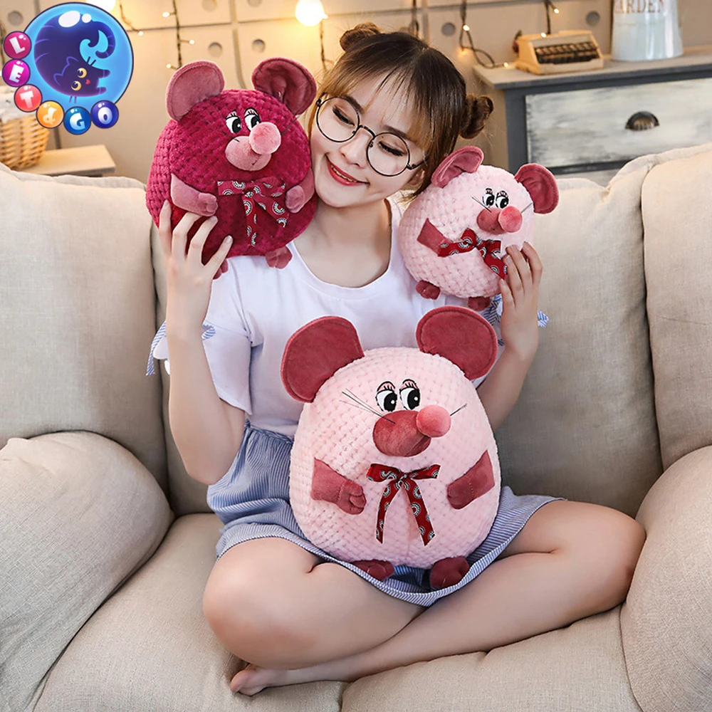 

1pc 20/26/35/46cm Kids Kawaii Cute Mouse Soft Plush Cartoon Animal Small Mouse Stuffed Toy Doll Valentine's day Birthday Gifts