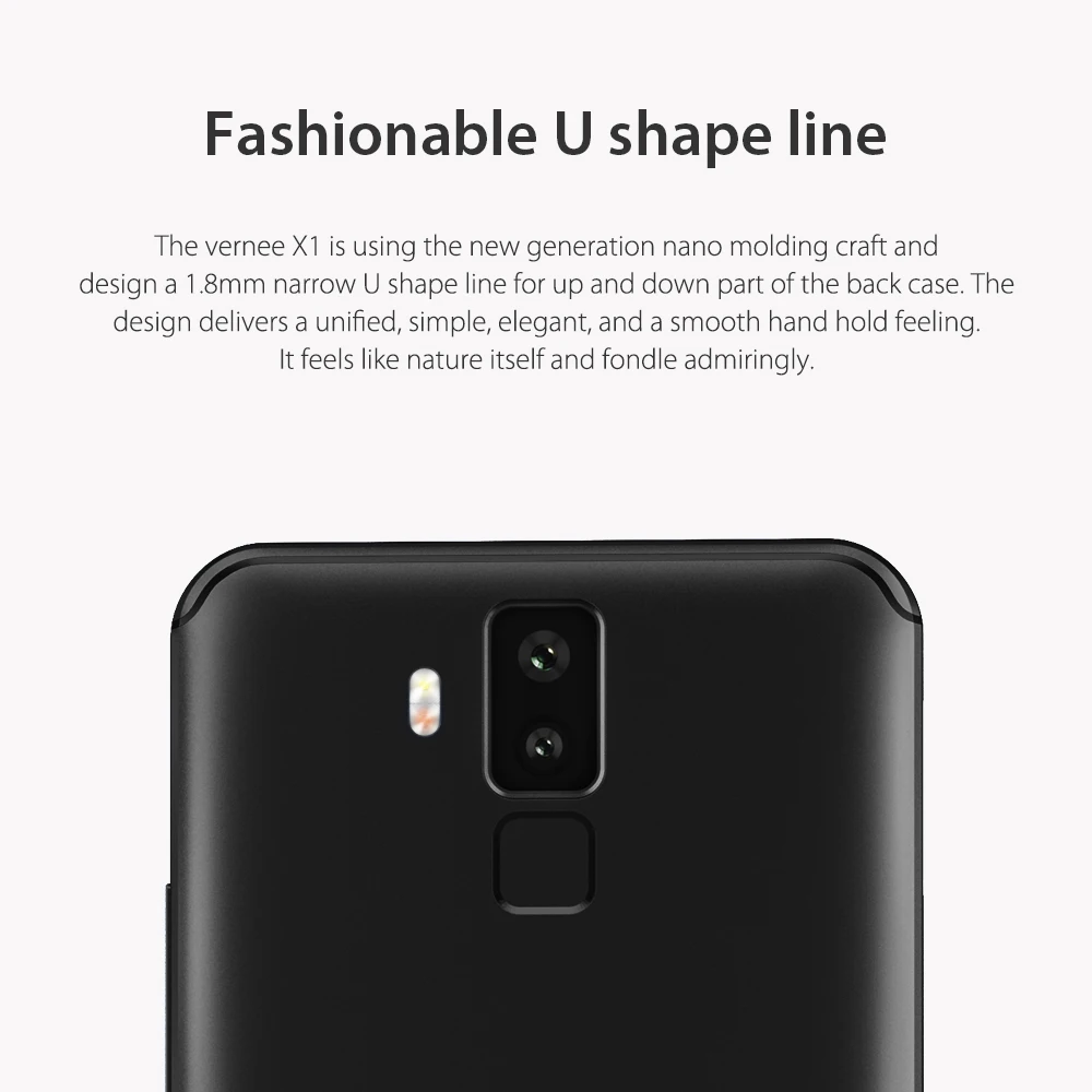 Best Vernee X1 4G 6200mAh Face ID Smartphone 6GB RAM 64GB ROM Helio P23 MTK6763 Android 7.1 16+5MP 13MP+5MP 4-Cam Fingerprint 10