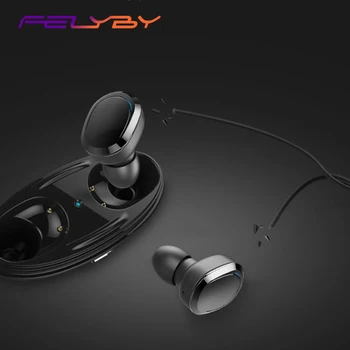 

Stereo Bluetooth Headset Wireless Binaural Charge Box Bluetooth Headset