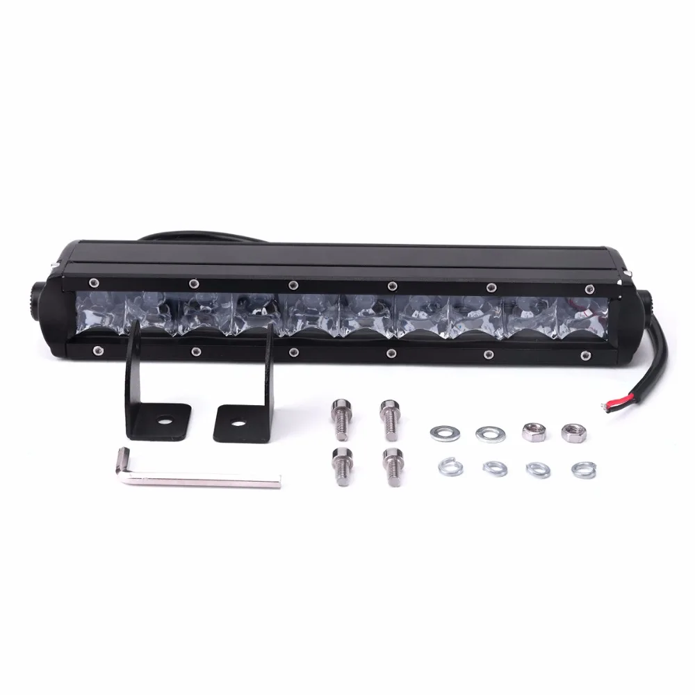 2x 11inch 50w With Led Chips Led Light Bar Offroad 12v 24v For Atv Suv