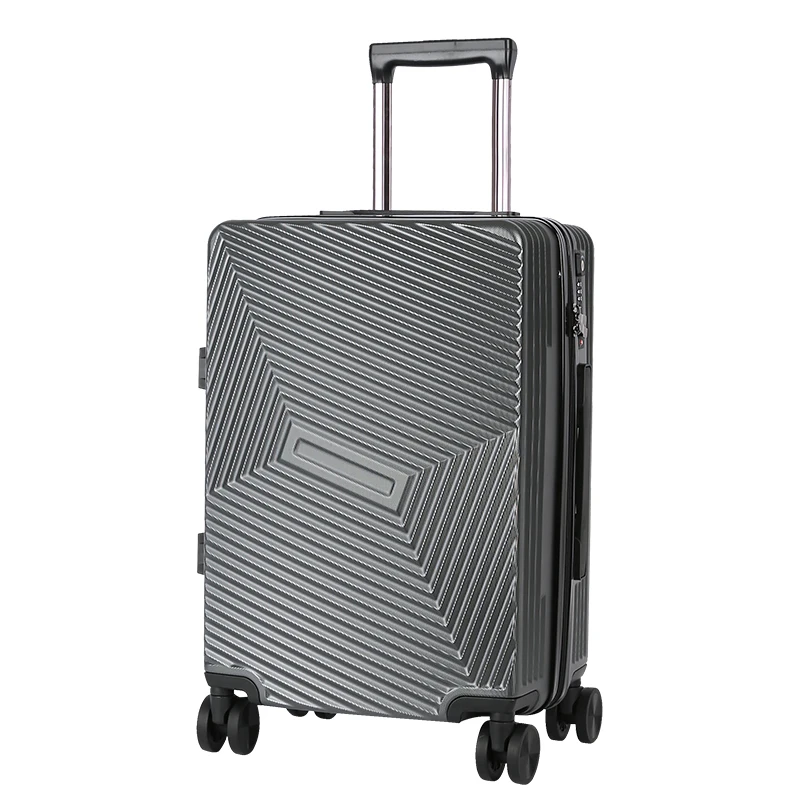 SEABIRD 2" 24" алюминиевый каркас чемодан на колесиках для путешествий Spinner Carry On Cabin Rolling Hardside чемодан