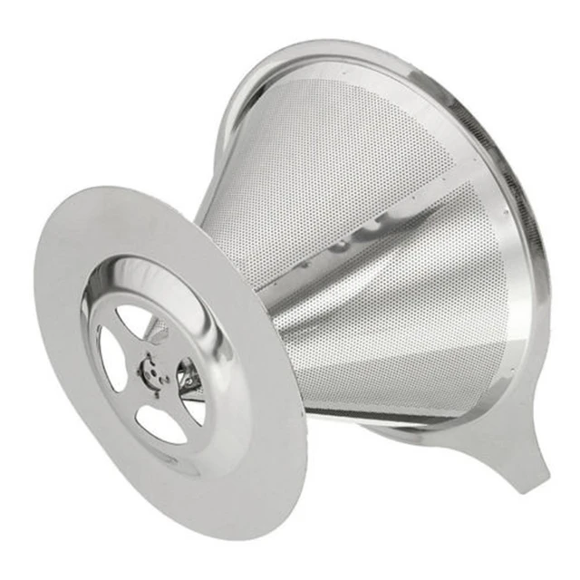Special Offers Stainless Steel Pour Over Coffee Tea Dripper Dual Layer Mesh Filter Reusable PRO Special Offers Stainless Steel Pour Over Coffee Tea Dripper Dual Layer Mesh Filter Reusable PRO