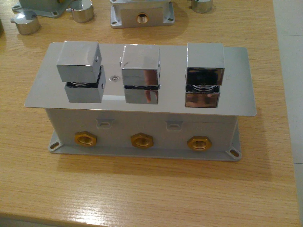 Термостатический смесительный клапан, настенный смеситель для душа контроллер температуры скрытый 6 способов латунные клапаны встроенный ящик для ванной комнаты