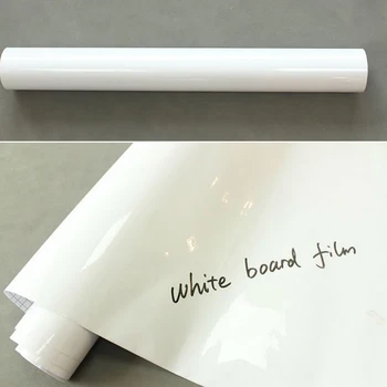 

Sunice 1.52x20m White Writing Board Film Self-Adhesive Whiteboard Board Film for home Office School Meeting Room