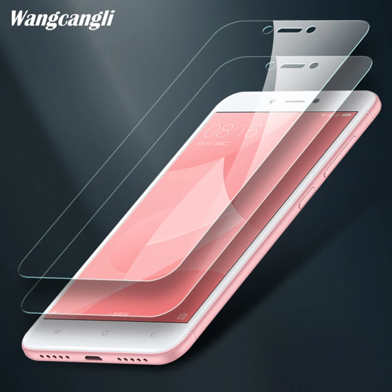 Wangcangli стекло для xiaomi-redmi-4x 4a Защитное экрана протектор xiomi redmi note 4 4x Закаленное