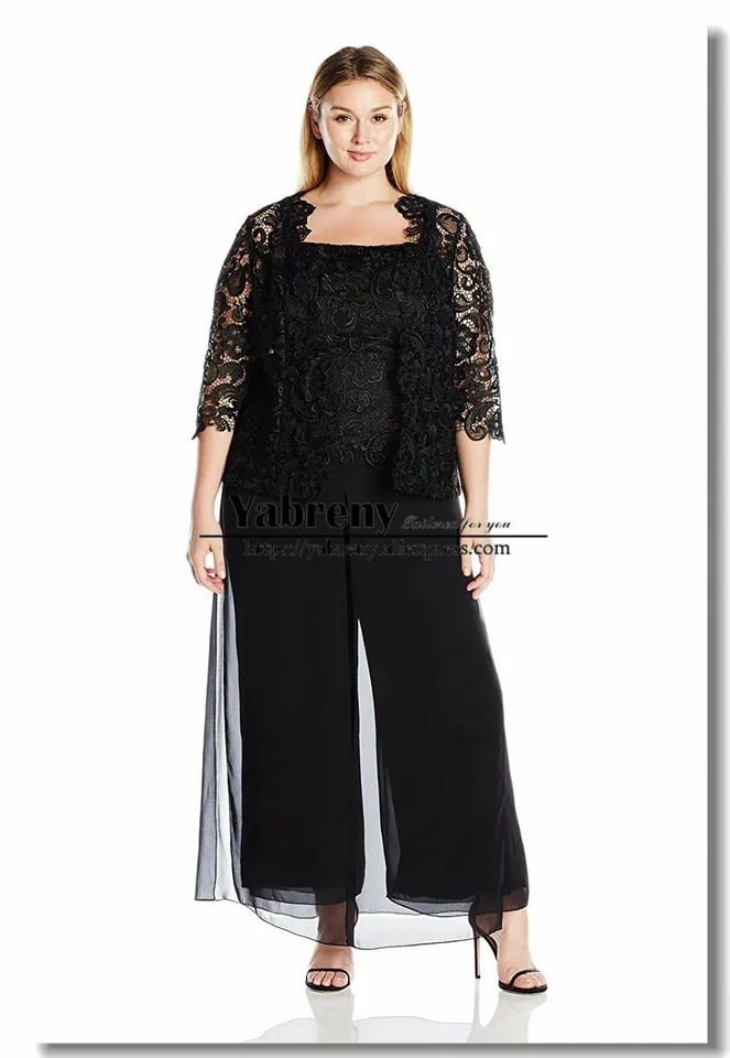 plus size mother of the bride pants outfits