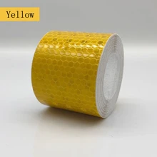 5cmx1m Reflective Bicycle Stickers Adhesive Tape for Bike Safety White Red Yellow Blue Bike Stickers Bicycle Accessories