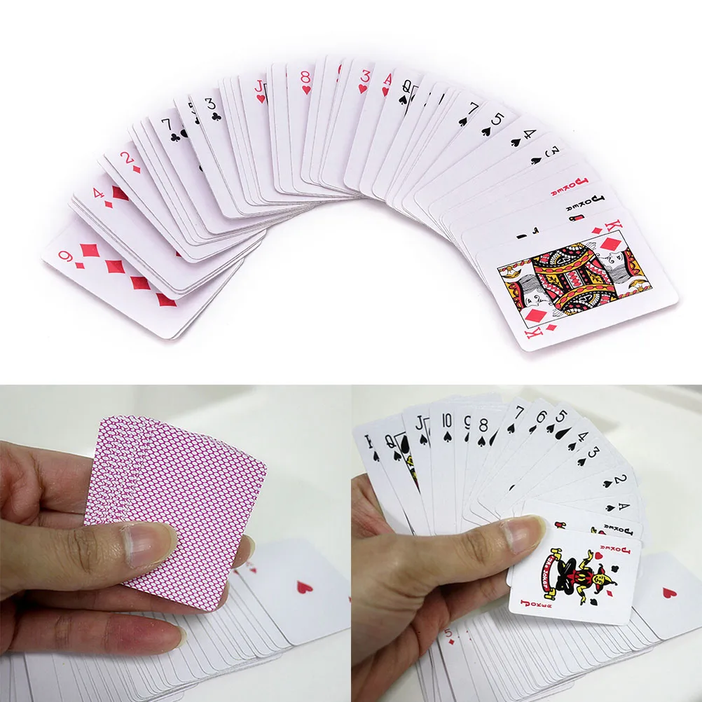  Cute Miniature Dollhouse 1:12 Mini Poker Playing Cards Home Decoration Toys | Спорт и развлечения