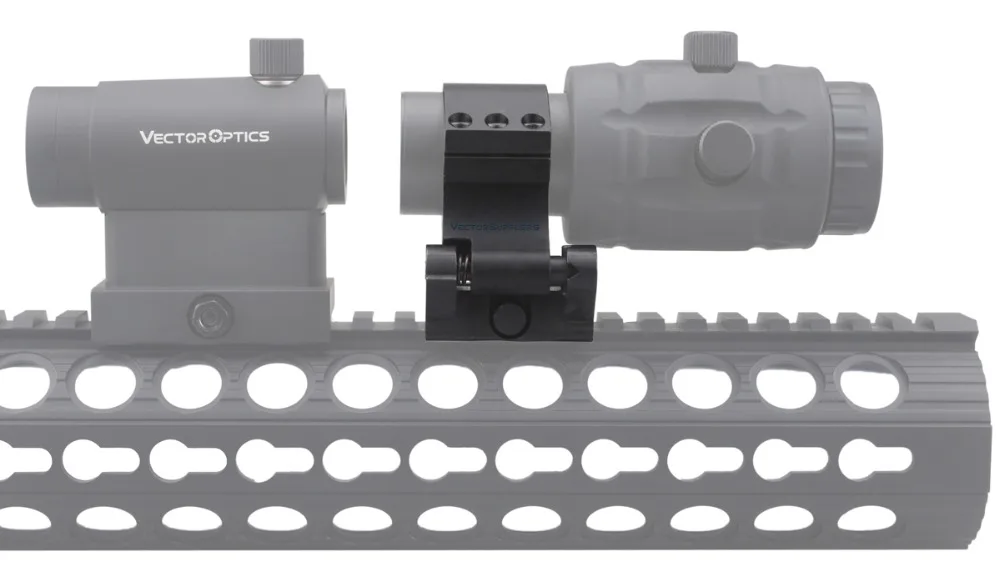 Векторная оптика тактический 30 мм#45 сталь флип в сторону 90 градусов Вивер Пикатинни крепление кольцо для 3x 4x 5x Лупа области