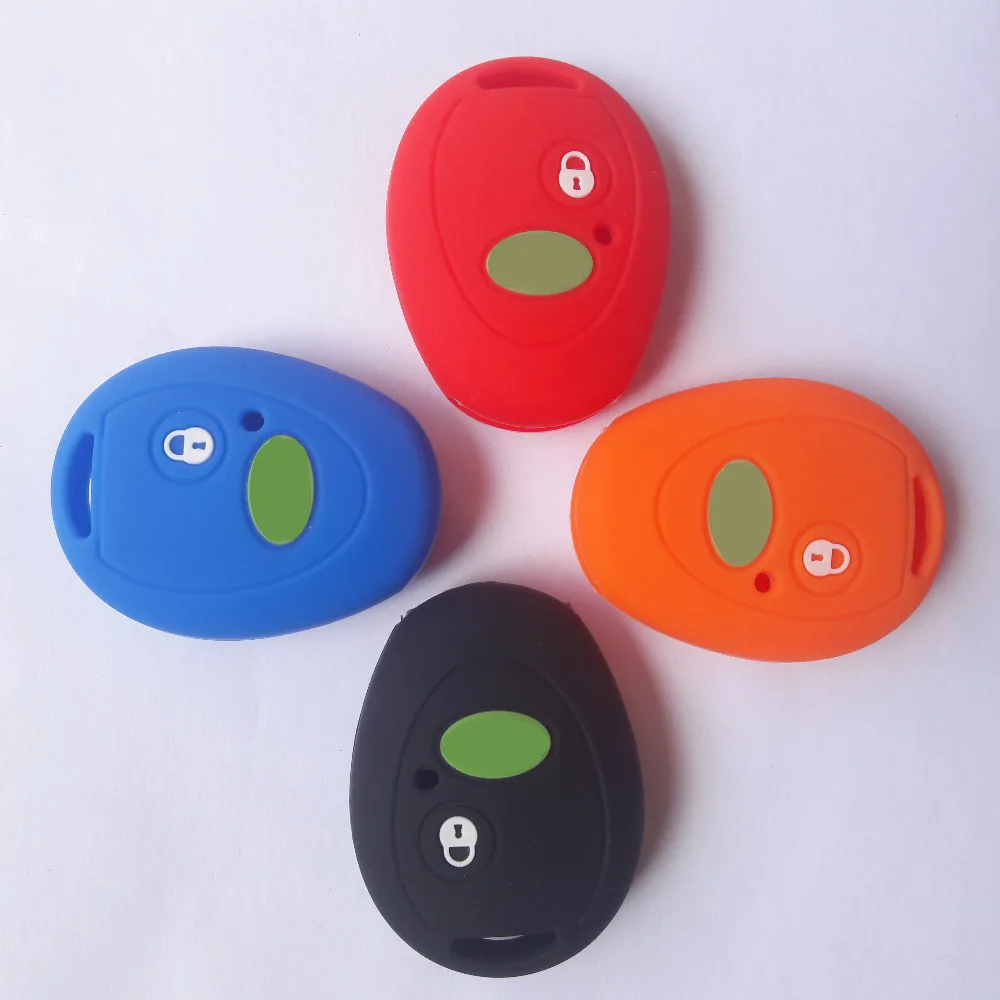 

Car 2 Button Remote Key Fob Case Shell Silicone Replcement For LandRover Land Rover Discovery 2 Silicon Protector