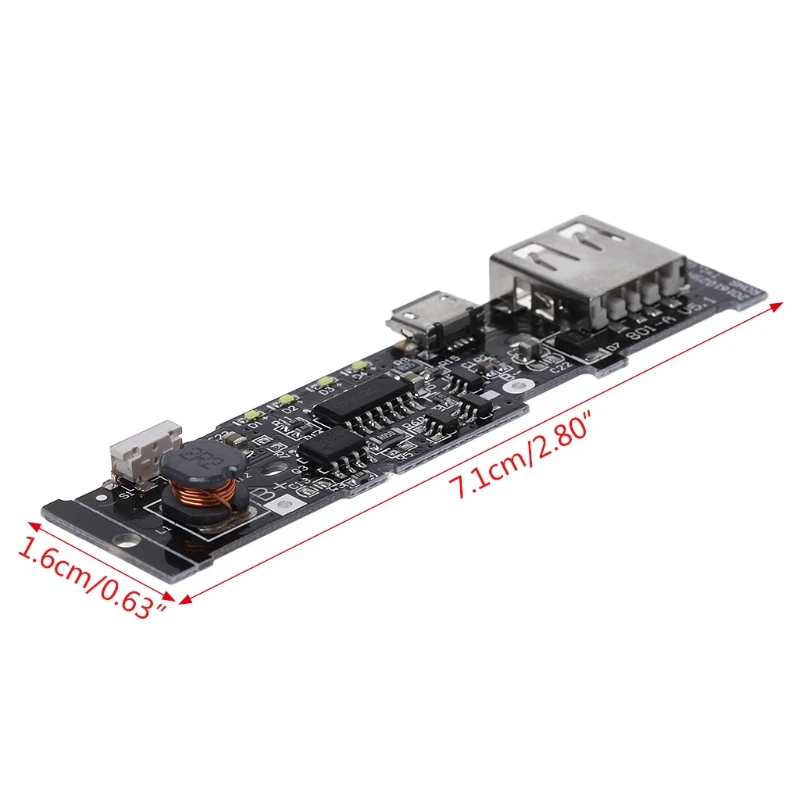 5V 2.1A зарядное устройство Модуль зарядная плата PCB DIY литиевая батарея для Xiaomi