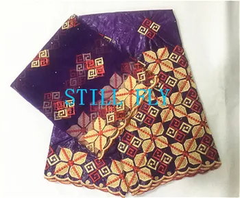 

India bazin riche brocade 2019 nouveau high quality lace african bazin riche brocade brode bazin brode 5+2yards/lot