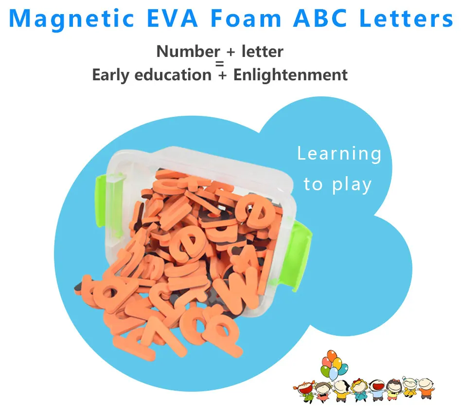 Magnetic alphtabet letter1