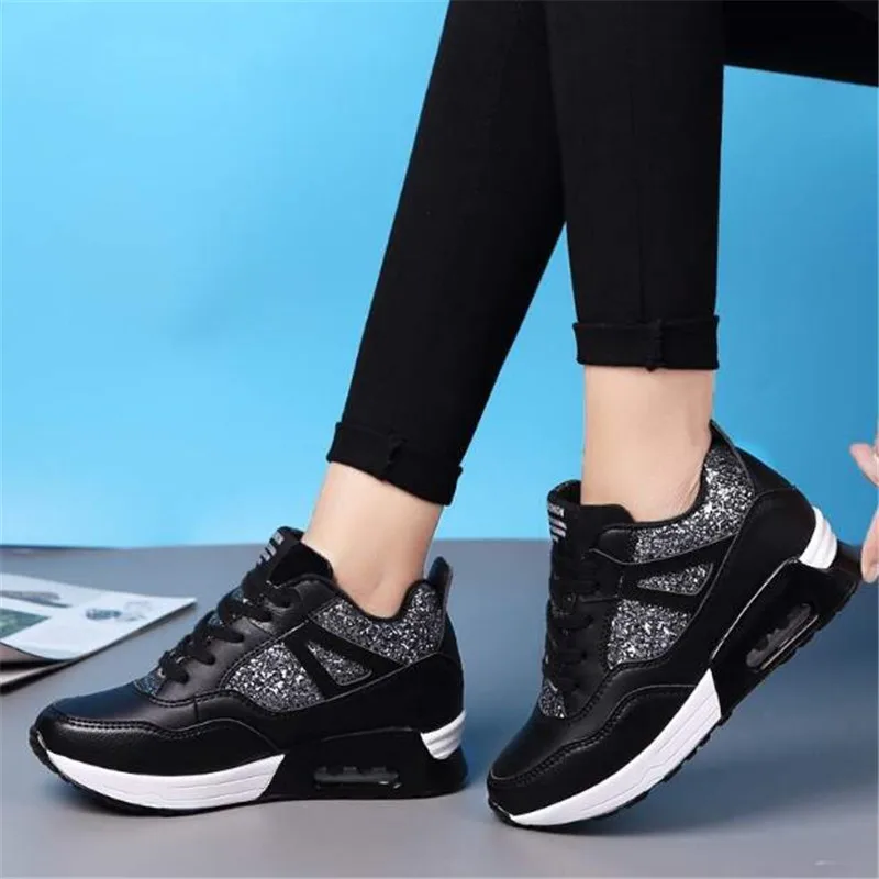 Женские кроссовки Повседневные Удобные дышащие на платформе Tenis Feminino Chaussure Femme
