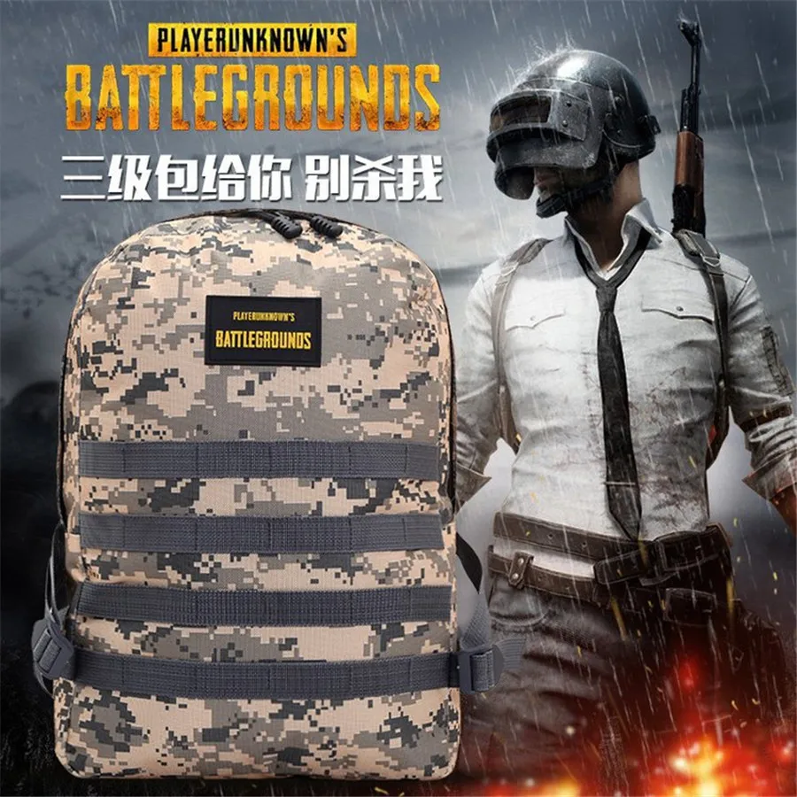 PUBG Backpack Bag Cosplay Game Playerunknown's Battlegrounds Level 3 Instructor Backpack Outdoor La