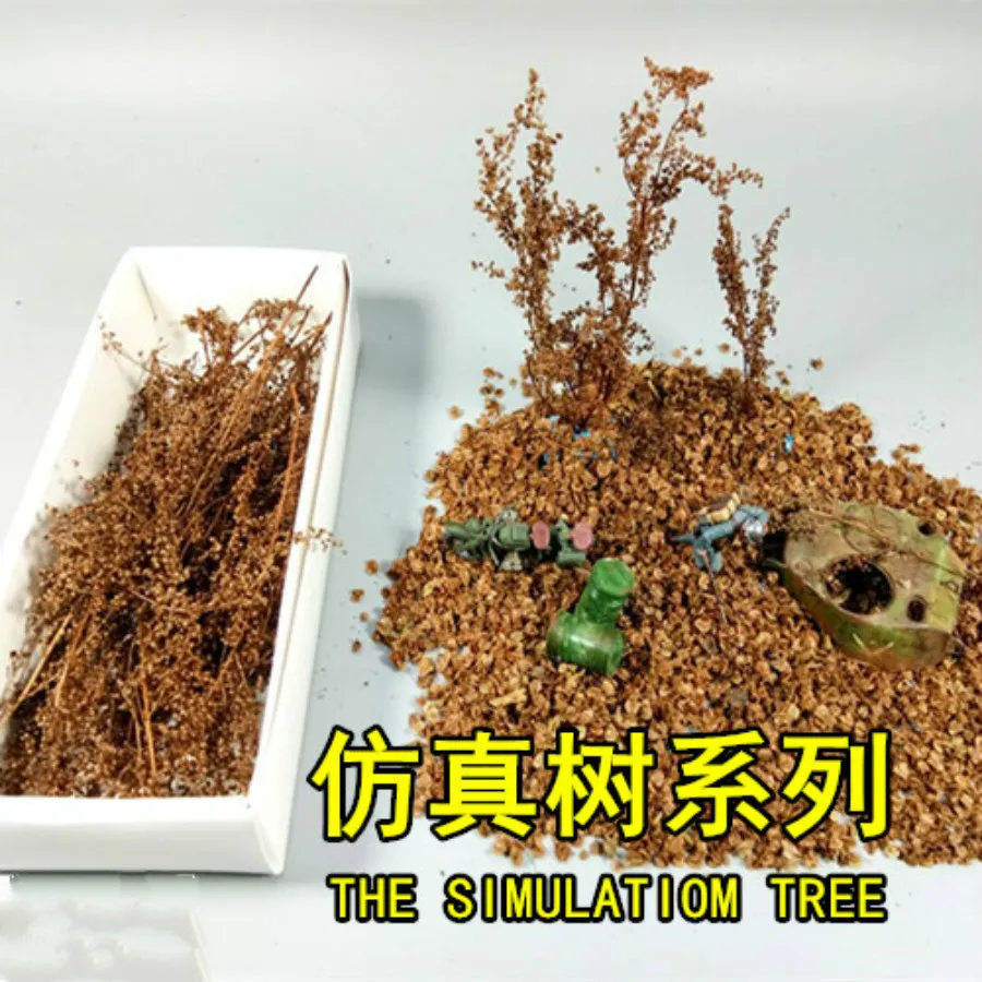 new bush grass tree in ho train layout (2)