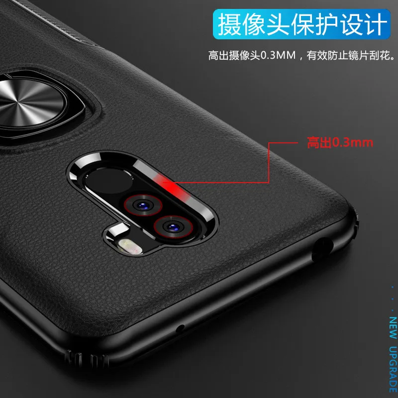 Жесткий прочный Чехол для Xiaomi Mi 8 SE чехлы жесткий чехол с магнитным кольцом и