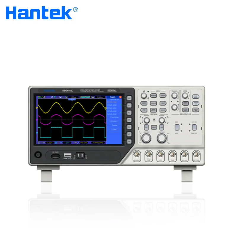 

Hantek DSO4102C Digital Multimeter Oscilloscope USB 100MHz 2 Channels LCD Display Handheld Osciloscopio Portatil Logic Analyzer
