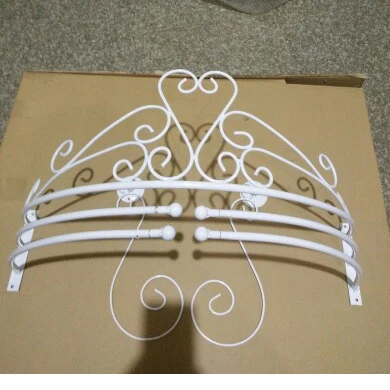 

Becautiful white Mosquito net shelf & Crown bednet