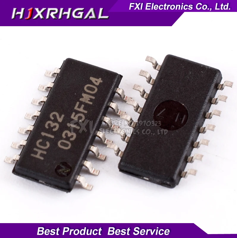 10 шт. 74HC132D 74HC132 SOP14 SOP SN74HC132DR SN74HC132 SMD новый оригинальный | Электронные компоненты и