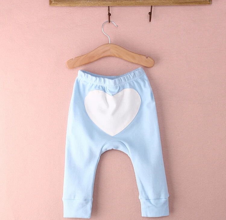 1 Pcs Unisex Baby Infant Kids Boy Girl Heart Applique Cotton Drawstring