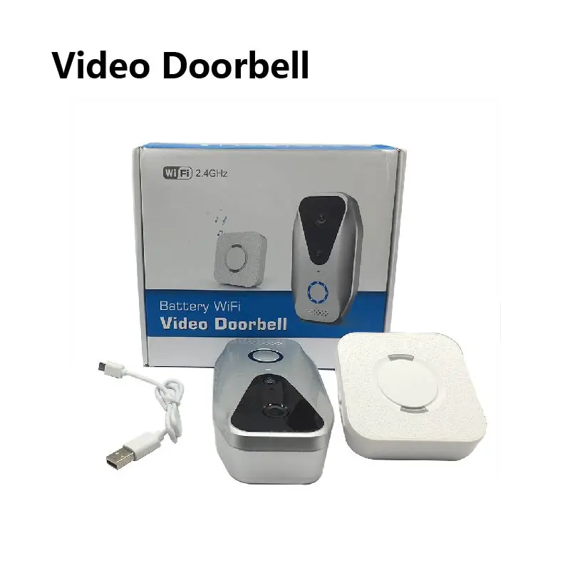 

Wireless WiFi Video Doorbell IP Camera Smart Phone Intercom System