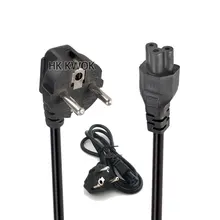 Europeos de la UE 3 Prong 2 Pin AC portátil cable de alimentación del ordenador portátil para Asus, HP, Sony Dell Acer Samsung Toshiba cargador de portátil