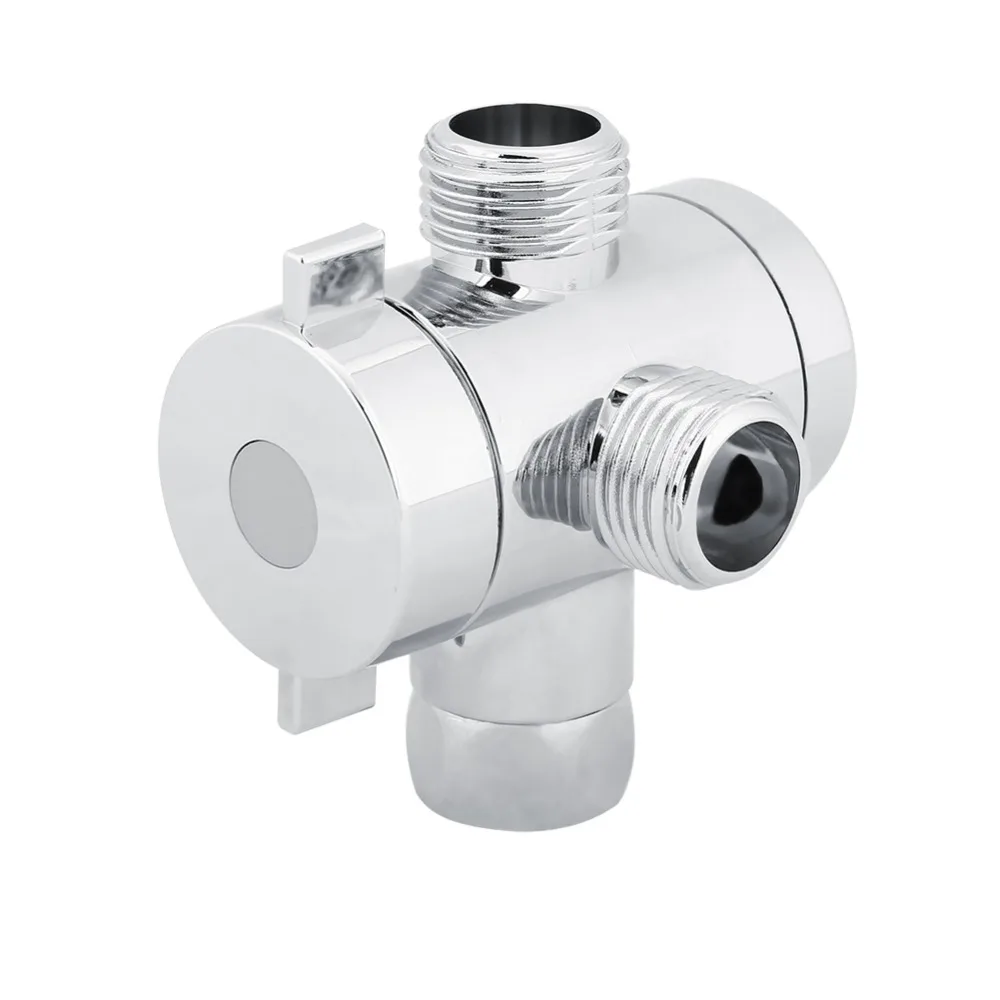 3-Way ABS душевая головка переключающий клапан соединитель Адаптер Аксессуары для ванной комнаты регулируемые универсальные компоненты для душа водяной клапан
