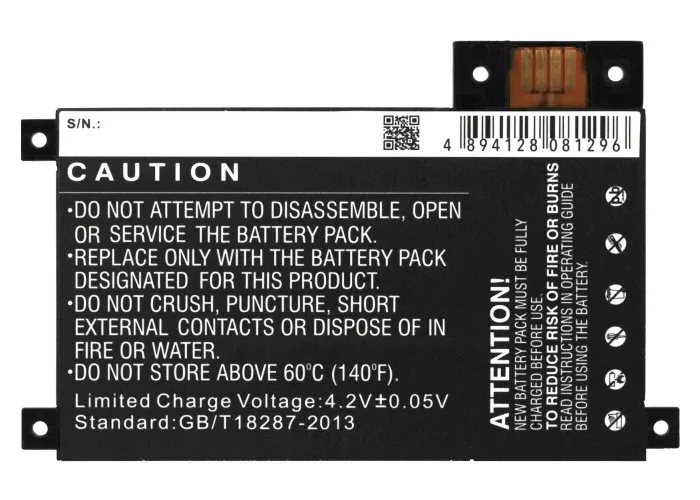 DR A014 батареи Cameron Sino 1400mAh MC 354775 для Amazon D01200 Kindle touch Touch 4th|Цифровые аккумуляторы| |