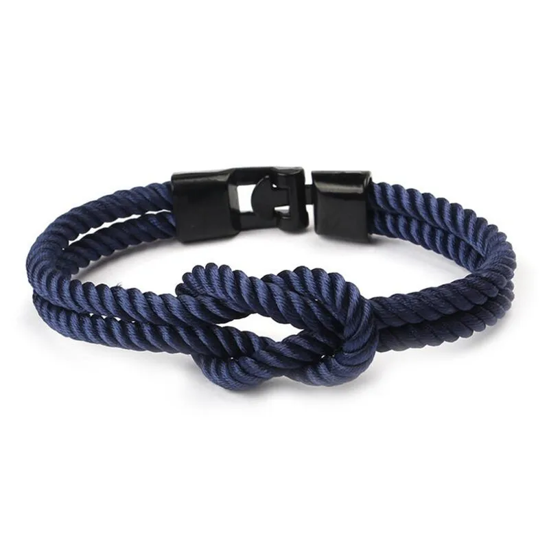 

Sport Men Nautical Sailing Screw Bracelet Shackles Tactical Rope Bangle Sailor Surfer Beachwear Male Pulseira Masculina Bileklik