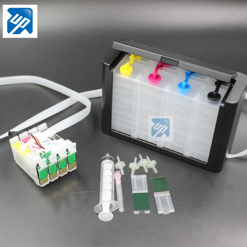 Empty luxury CISS continuous ink supply system for epson WorkForce WF7110 7610 7620 WF3620 WF3640 7110DTW 7610DWF printer T2711 with ARC chip 27XL 252XL