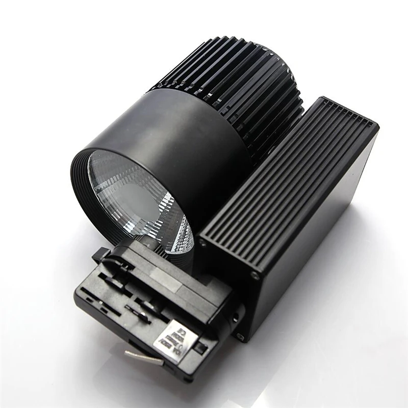 4 провода 3 фазы 35 Вт COB СВЕТОДИОДНЫЕ Дорожки AC110V 240V рельсы светодиодные
