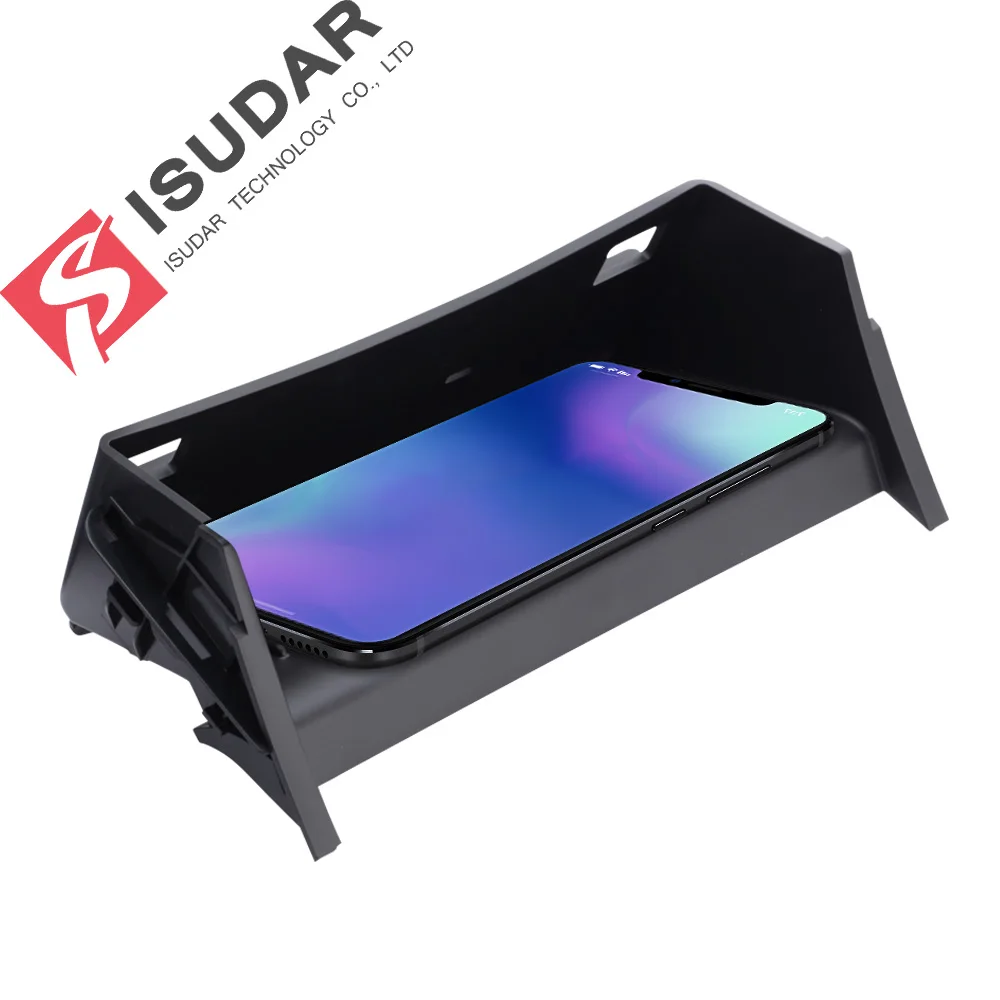 

ISUDAR 10W Qi Car Wireless Charger Auto Fast Wireless Charging For GLE/GLS/GL/ML 2014to2018 for iphone 8X For Samsung For Huawei
