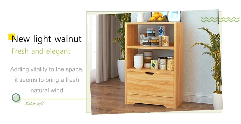 Sideboards Wooden Dining room cabinet Kitchenware organizer Storage Cabinets fashion kitchen Shelf home Furniture