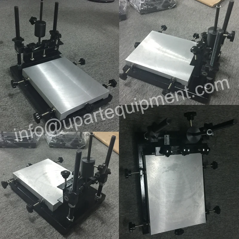 actual pic of screen printing machine