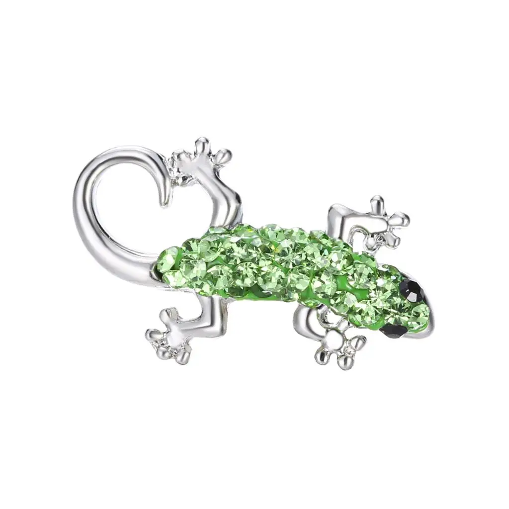 

Snap Jewelry 5PCS "Gecko" Shaped snap button charms Fit Snap Button Bracelet and Button Pendant DelicateLSSN07*5