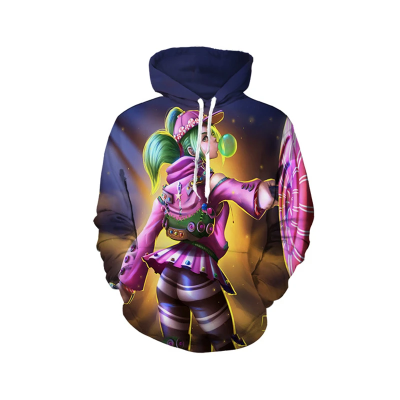 Fans Wear Men Hoodie Fortress Night Gaming Hoodies Battle Royale Print 3D Hooded Pullover