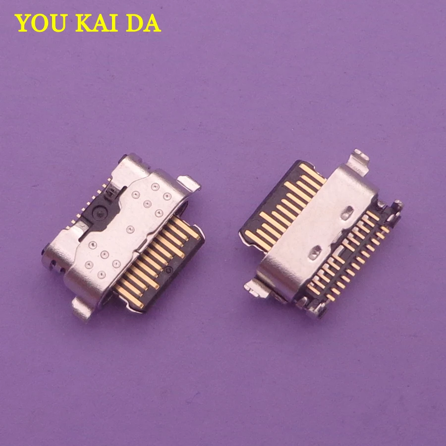 

2PCS/LOT Original New Micro USB Charging Port Jack Socket Connector For Motorola Moto G7 Power Charger Dock Plug