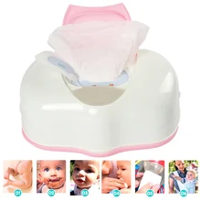 Контейнер прочный пластиковый влажный тканевая Коробка Для Хранения Чехол бытовые детские салфетки держатель