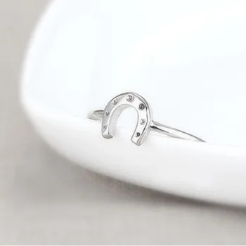 

Wholesale 30pcs/lot Uneven Horseshoe Finger Rings Women Girls Love Ring U Shape Fashion Jewelry Factory Direct Sales