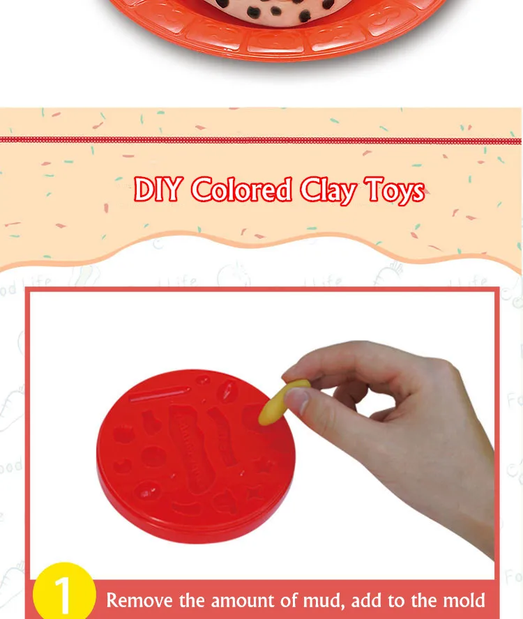 LittLove глина для лепки DIY 3D воздушные инструменты для сушки набор сплошной цвет кухонный пищевой Пластилин Полимерная глина обучающие игрушки для детей