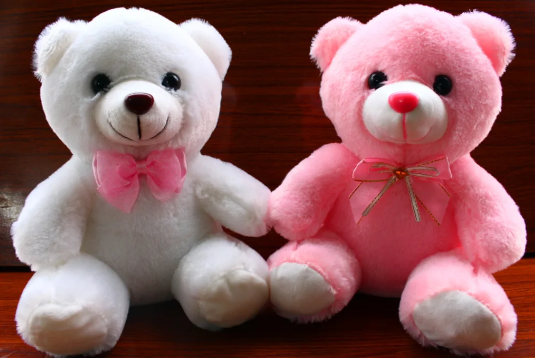 20 см Красочный светящийся яркий Kawaii Плюшевые Детские игрушки освещение мягкие животные медведь плюшевый медведь прекрасные подарки для детей