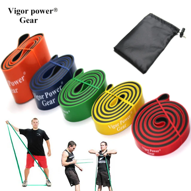 Dual Color Resistance Bands Pull Up Fitness Band Loop for Pull ups