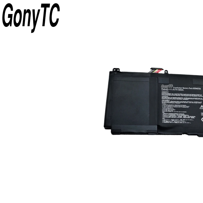 GONYTC Original B31N1336 Laptop battery for ASUS VivoBook C31-S551 S551 S551LB S551LA R553L R553LN R553LF 3cell Li-polymer GONYTC Original B31N1336 Laptop battery for ASUS VivoBook C31-S551 S551 S551LB S551LA R553L R553LN R553LF 3cell Li-polymer