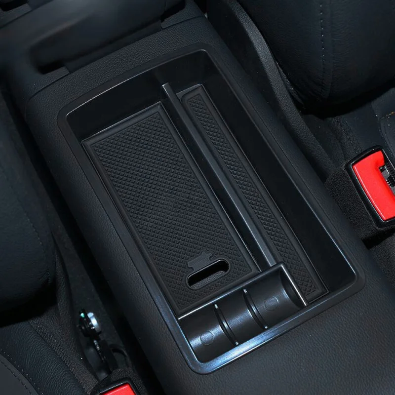 

Car Armrest Box Central Secondary Storage Glove Phone Holder Container Organizer Case For Audi A3 2012 - 2015