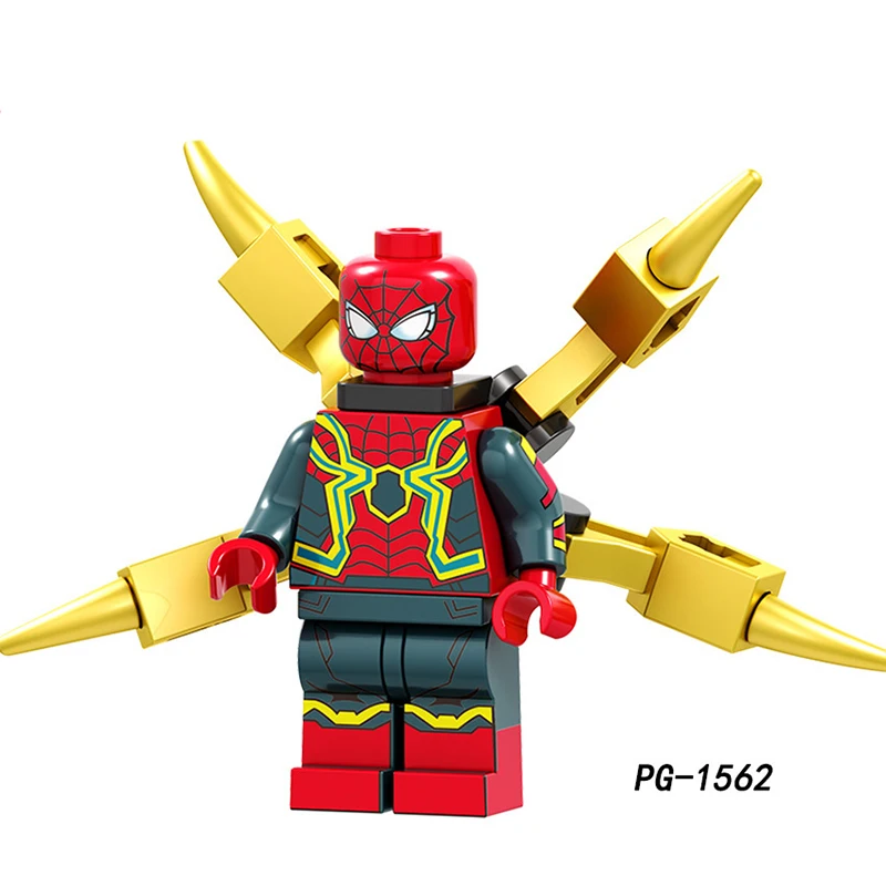 Legoingly Marvel Мстители 3 Бесконечная война Super Heroes строительные блоки Железный