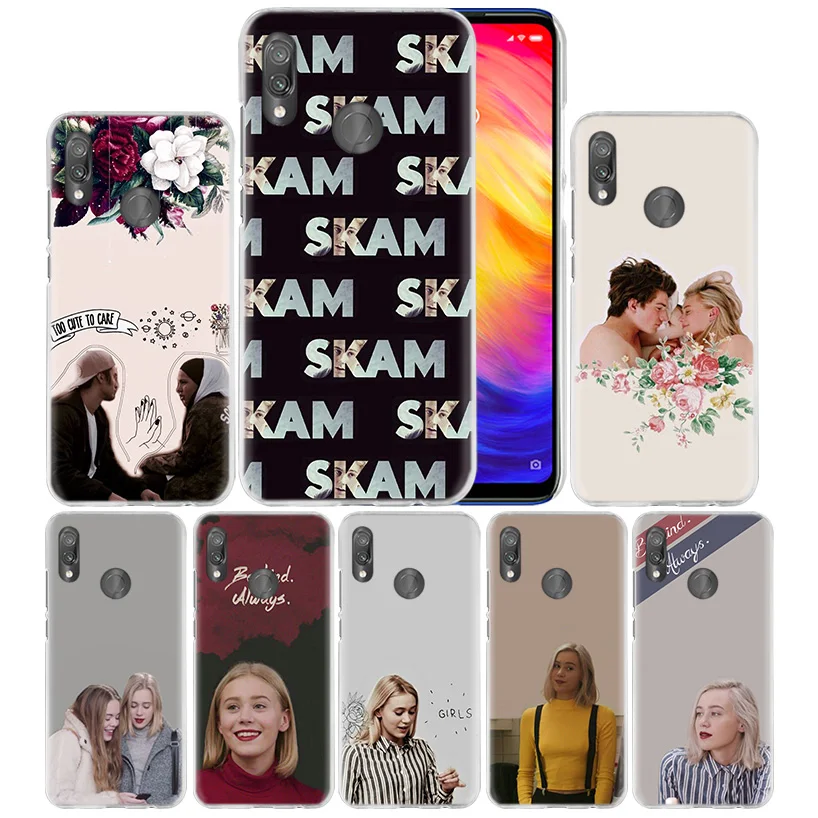 

Noora SKAM TV Case for Xiaomi Redmi Note 7 K20 6 6A Pro Y3 7S 7A GO S2 5 MI Play A1 A2 8 lite Poco F1 Hard PC Phone Cover Coque