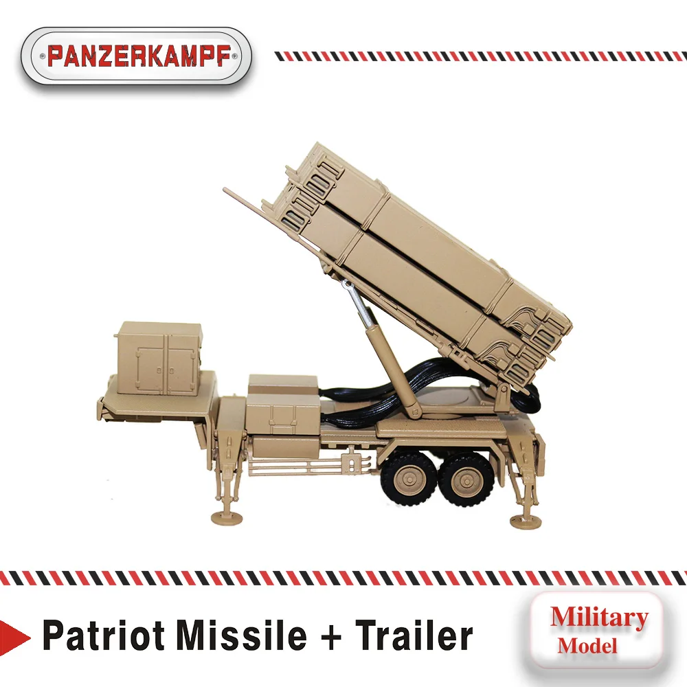 Военные Литые металлические ракетки модели 1: 72 литая модель 21 # патриот ракеты
